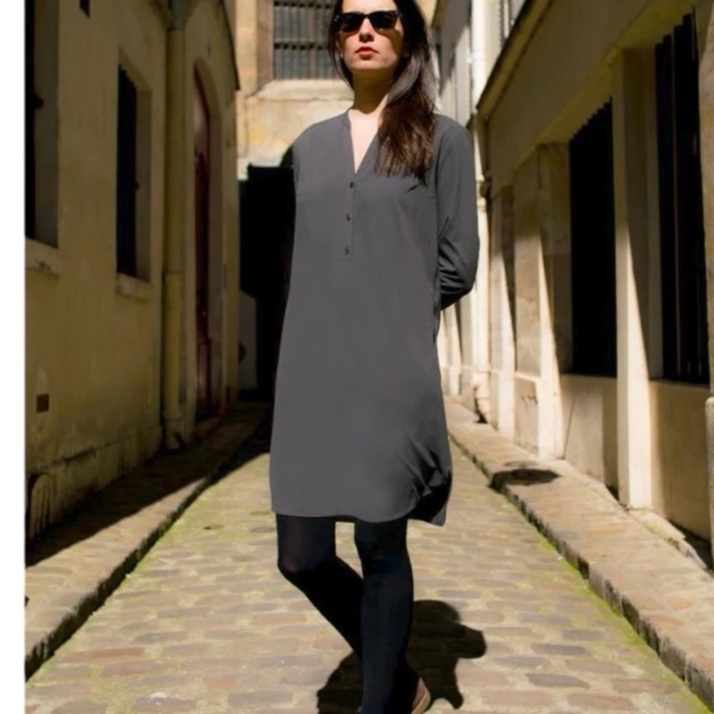 ClothingArts Pick-Pocket Proof Women's Travel Dress Sz XL Dark Grey Gorpcore